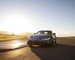 2023 Toyota GR Supra 3.0 Premium MT (Color: Stratosphere Blue) Front Wallpapers 150x120