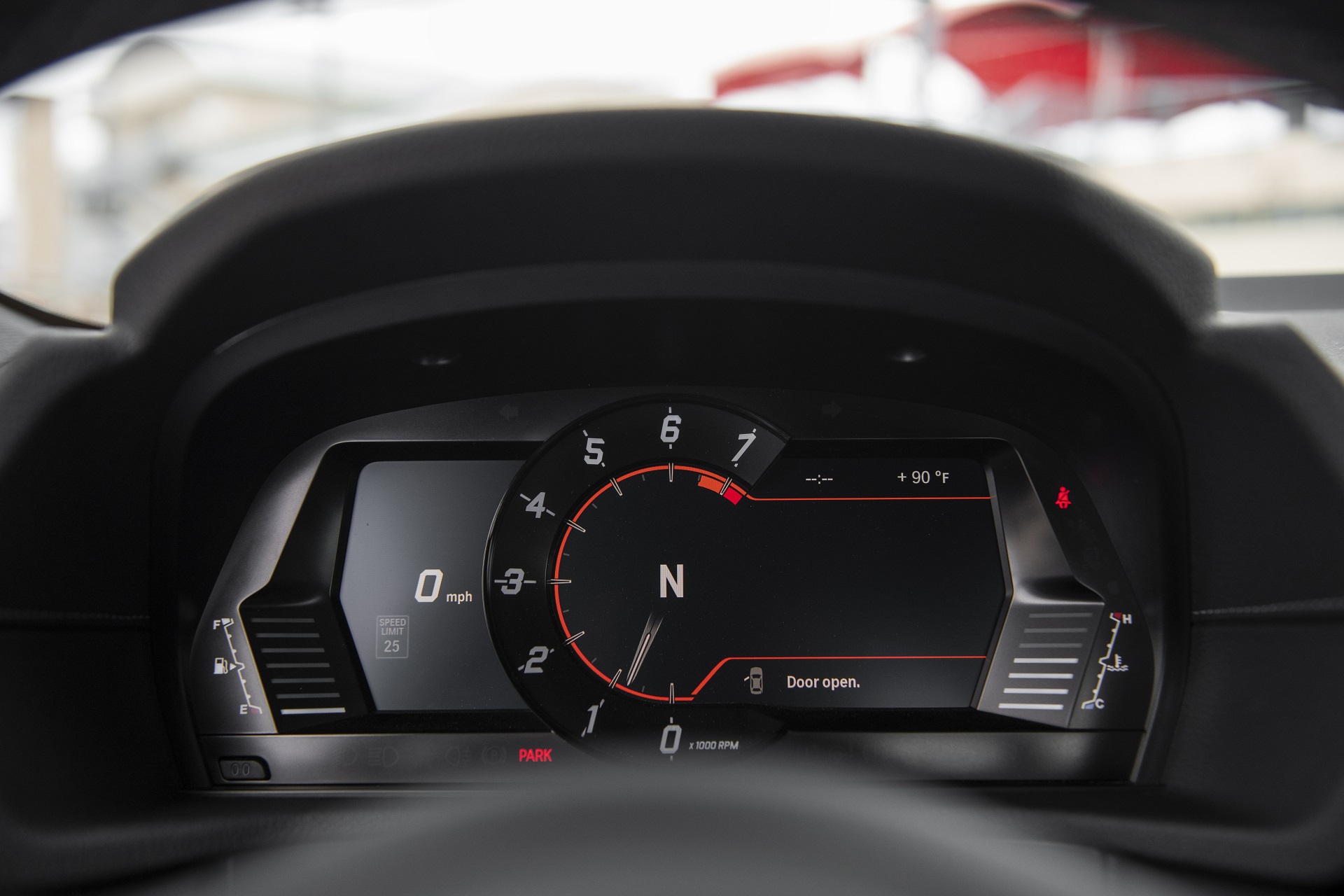 2023 Toyota GR Supra 3.0 Premium MT (Color: Stratosphere Blue) Instrument Cluster Wallpapers #49 of 76