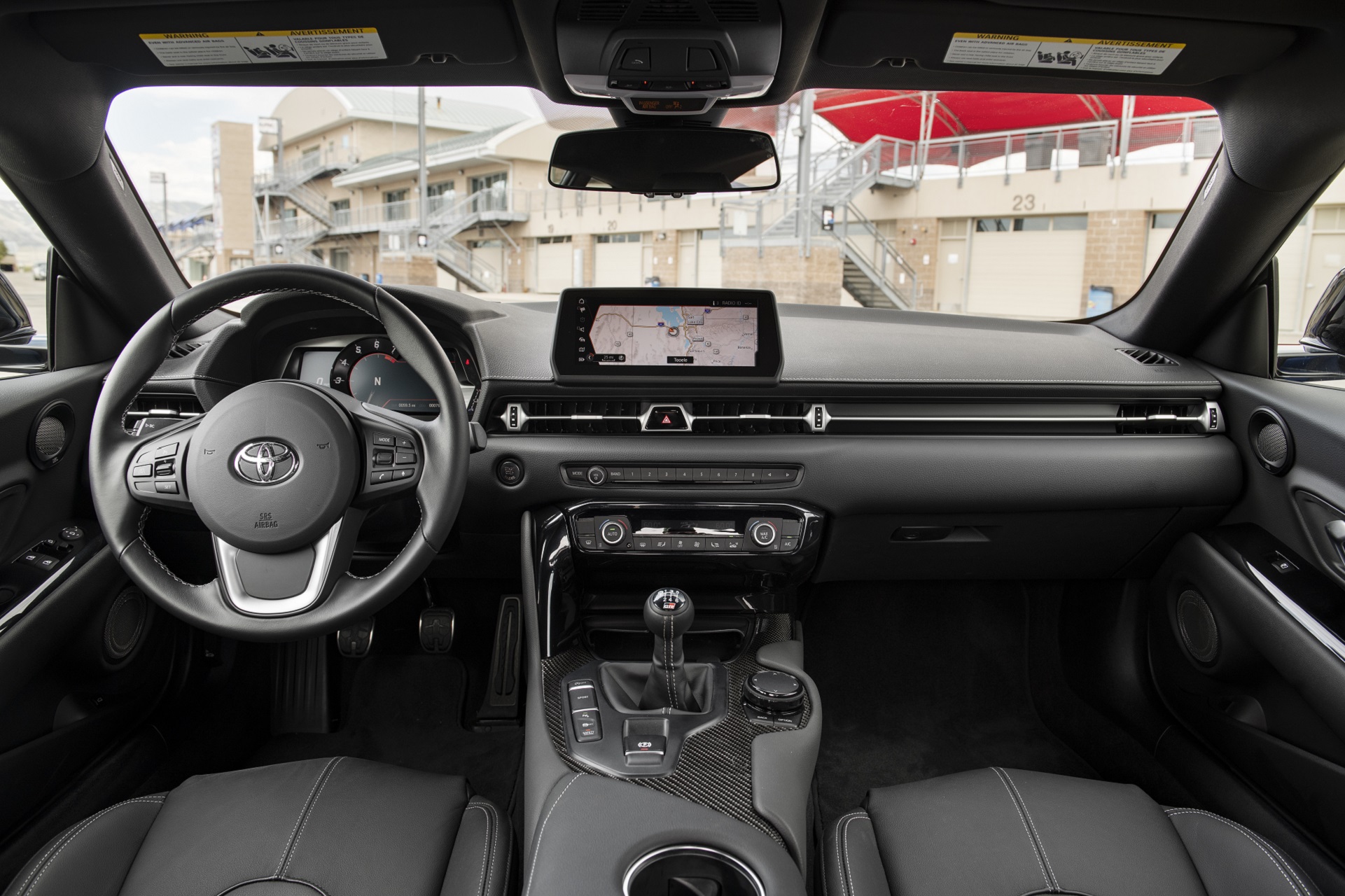 2023 Toyota GR Supra 3.0 Premium MT (Color: Stratosphere Blue) Interior Cockpit Wallpapers #46 of 76