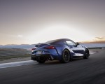 2023 Toyota GR Supra 3.0 Premium MT (Color: Stratosphere Blue) Rear Three-Quarter Wallpapers 150x120