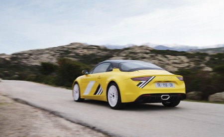 2022 Alpine A110 Tour de Corse 75 Rear Three-Quarter Wallpapers 450x275 (2)