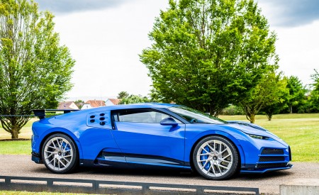 2022 Bugatti Centodieci First of Ten (Color: EB110 Blue) Side Wallpapers 450x275 (4)