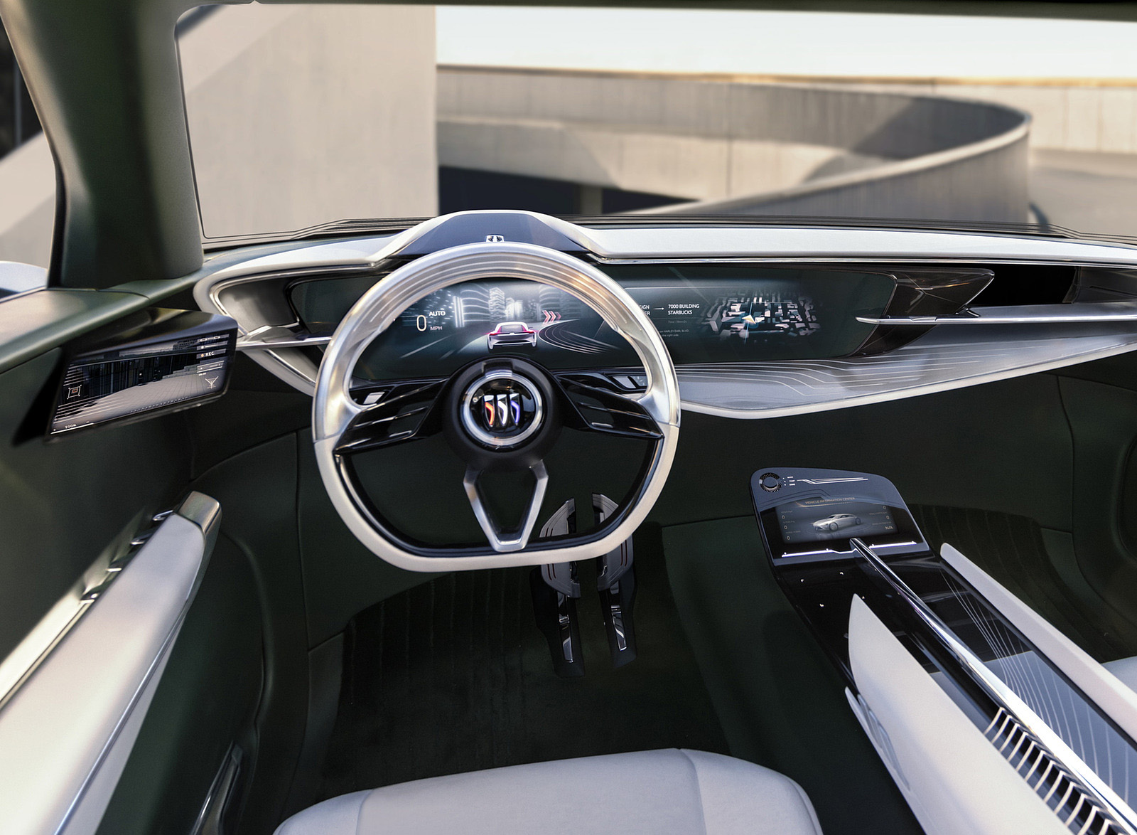 2022 Buick Wildcat EV Concept Interior Cockpit Wallpapers (14)