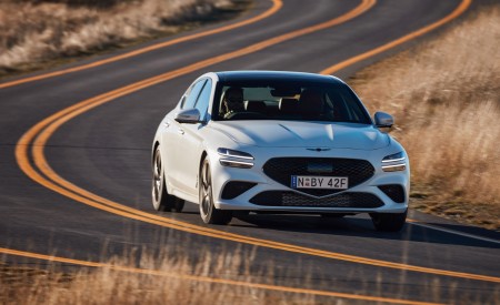 2022 Genesis G70 Sport with Luxury Pack Front Wallpapers  450x275 (22)