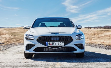 2022 Genesis G70 Sport with Luxury Pack Front Wallpapers 450x275 (3)