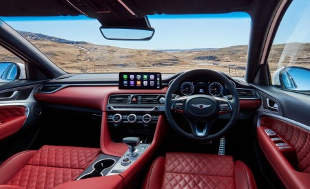 2022 Genesis G70 Sport with Luxury Pack Interior Cockpit Wallpapers 450x275 (39)