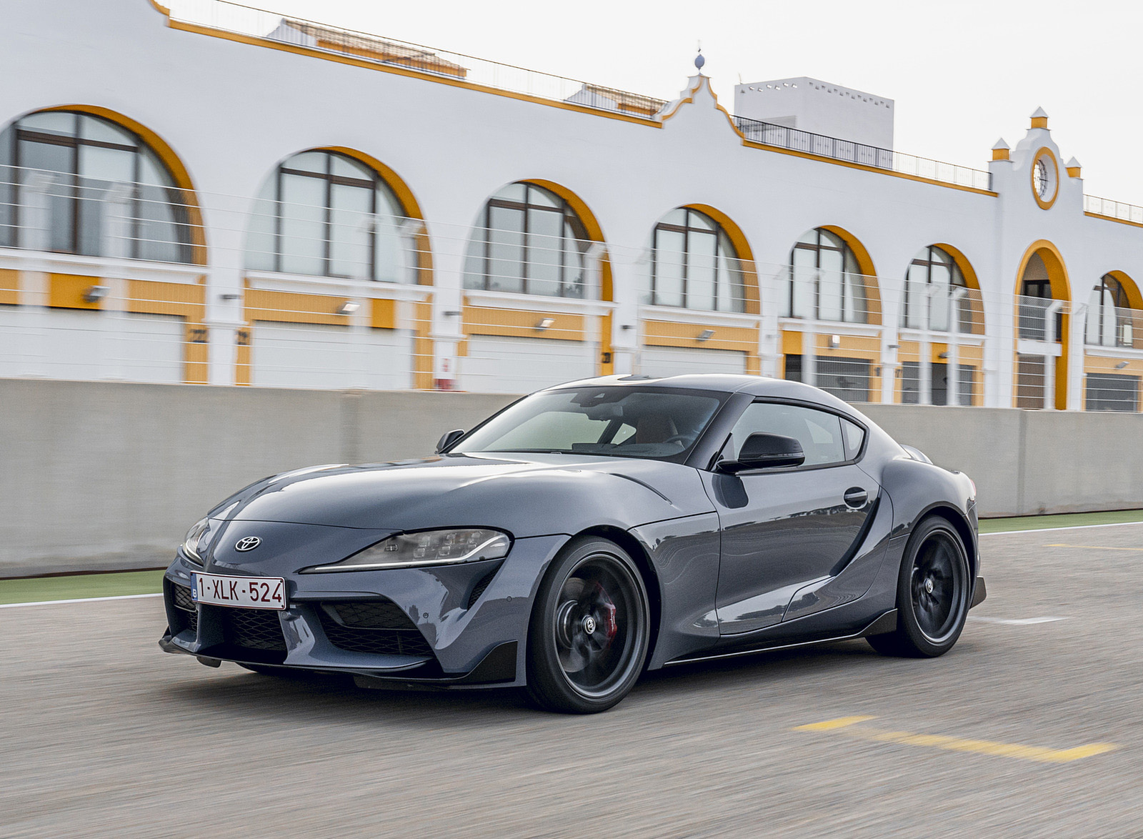 2022 Toyota GR Supra (iMT; Euro-Spec) Front Three-Quarter Wallpapers (14)