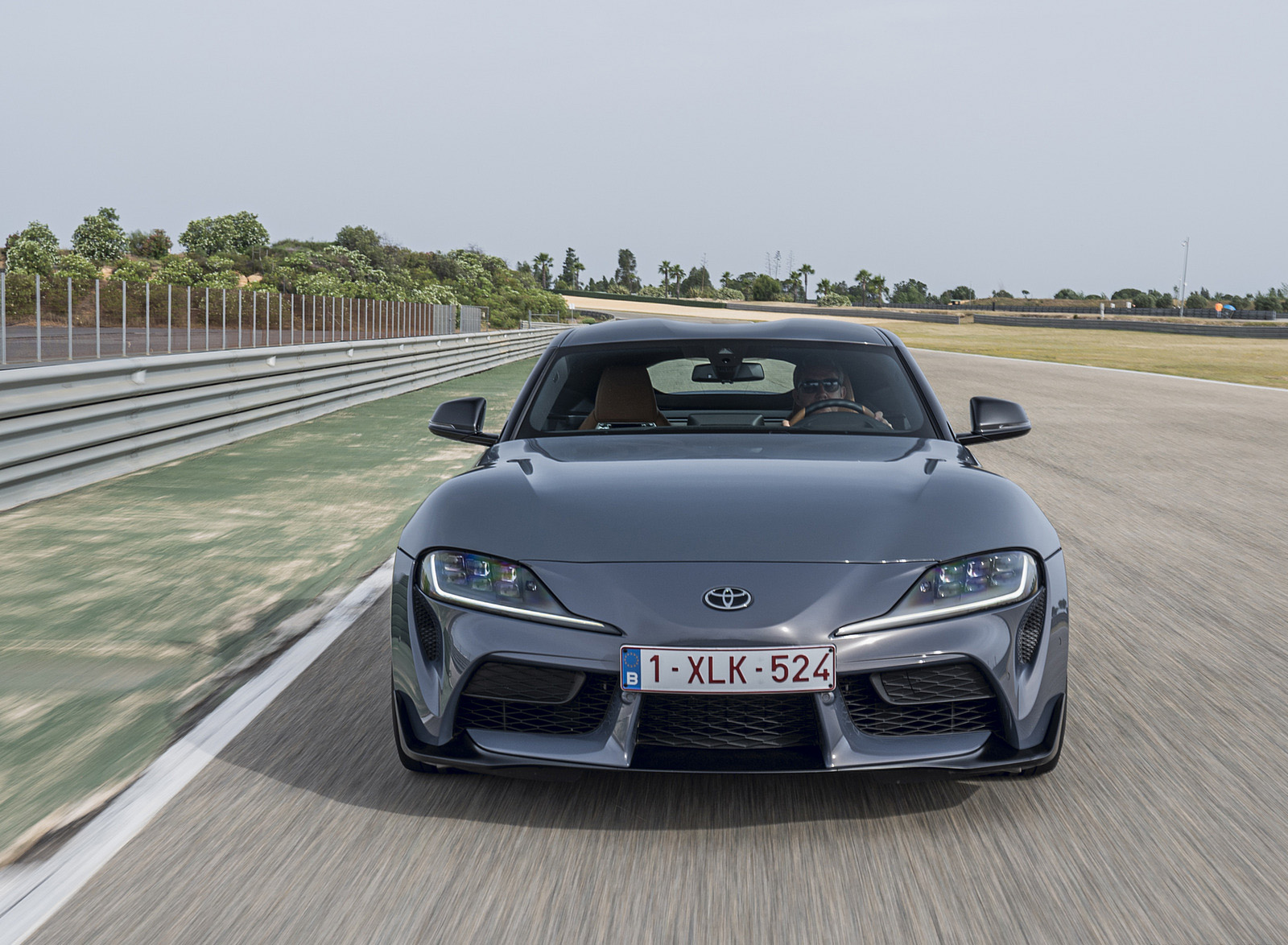2022 Toyota GR Supra (iMT; Euro-Spec) Front Wallpapers (11)