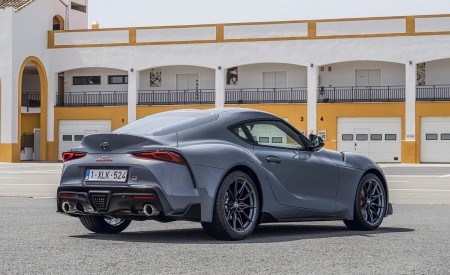 2022 Toyota GR Supra iMT Rear Three-Quarter Wallpapers 450x275 (18)