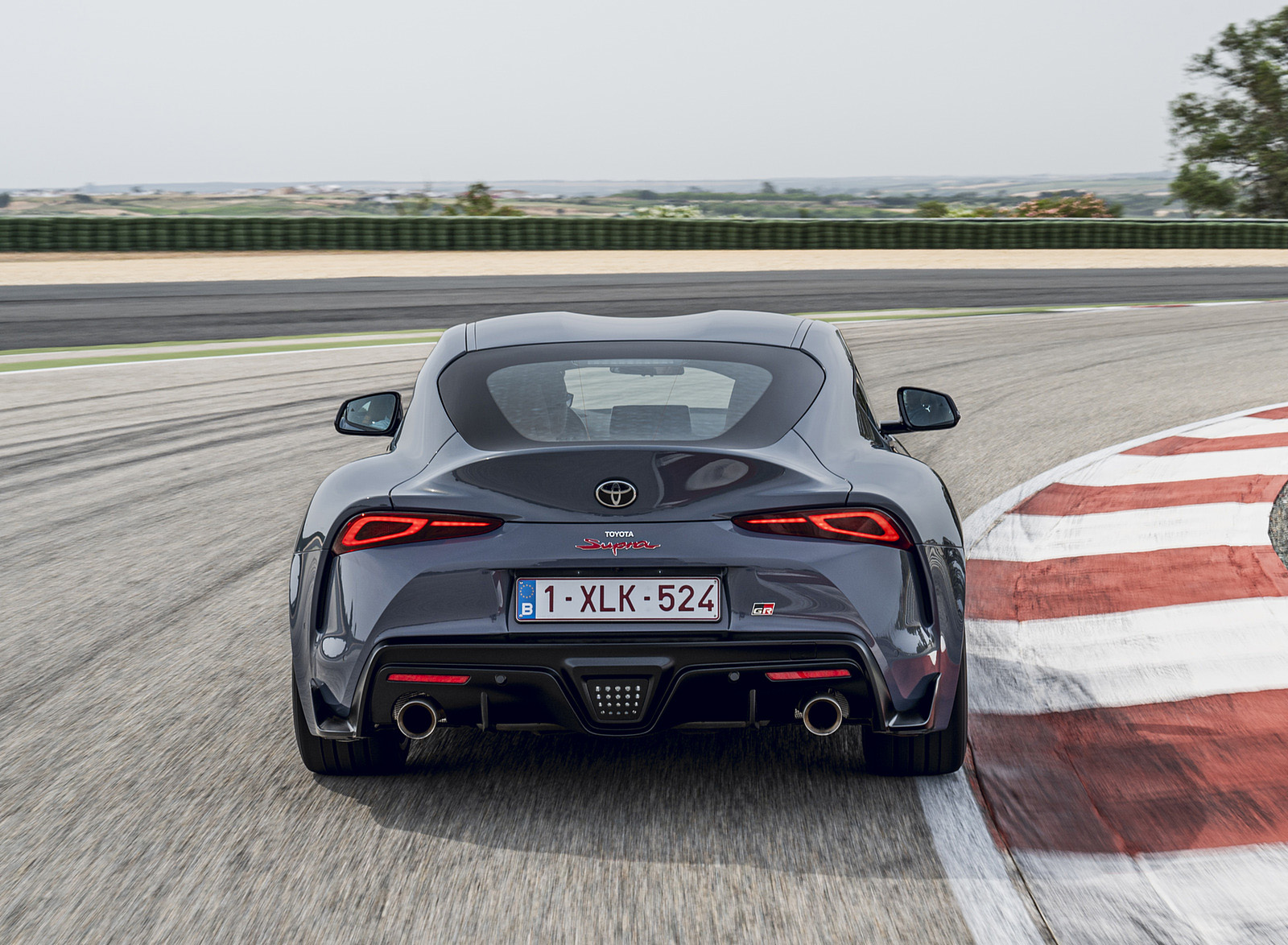 2022 Toyota GR Supra (iMT; Euro-Spec) Rear Wallpapers (12)