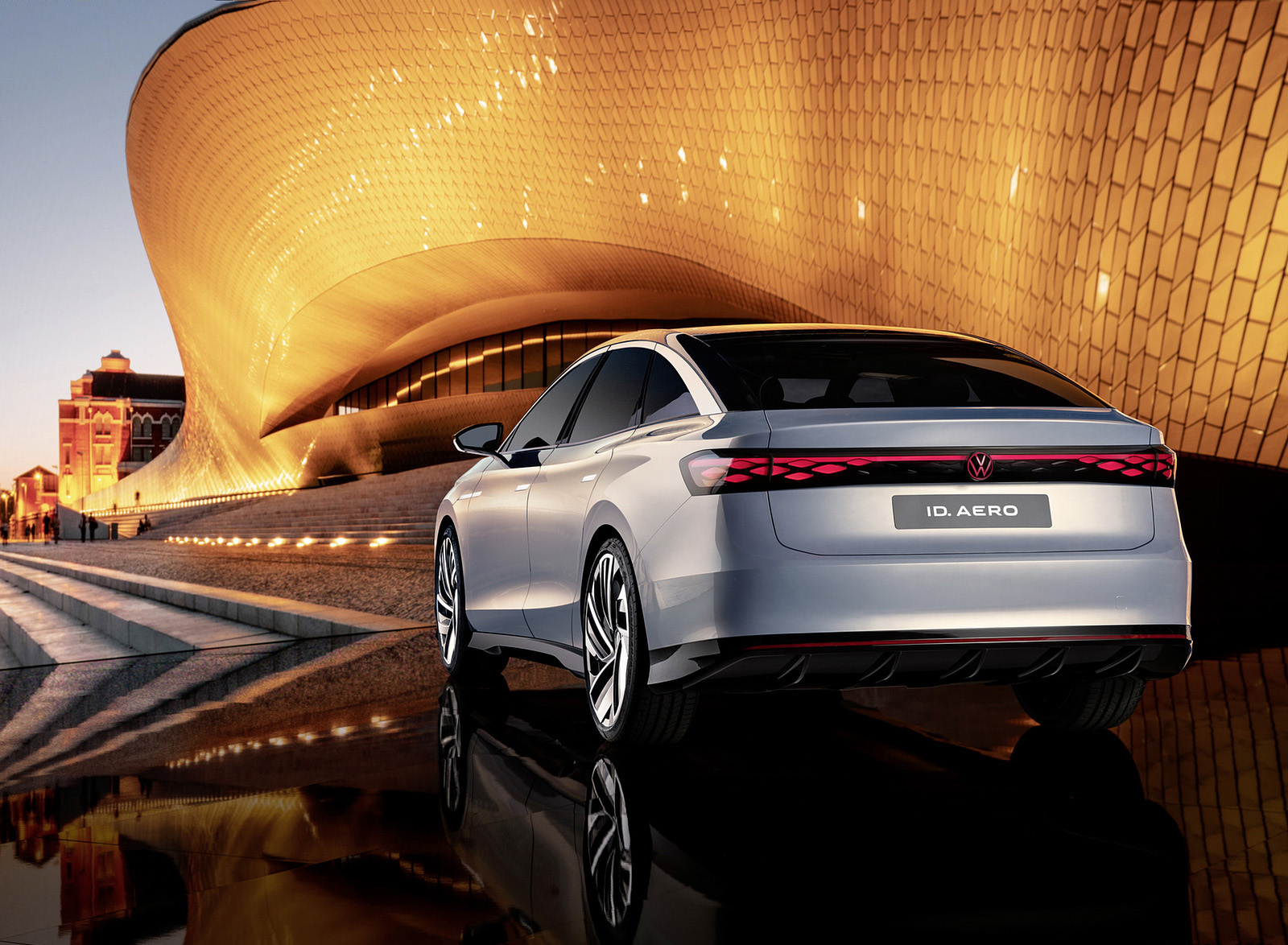 2022 Volkswagen ID. AERO Concept Rear Wallpapers (6)