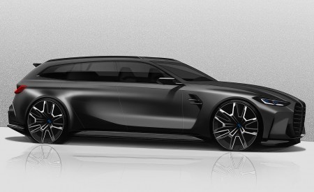 2023 BMW M3 Touring Design Sketch Wallpapers 450x275 (160)