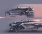 2023 BMW X1 Design Sketch Wallpapers 150x120