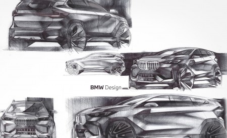 2023 BMW X1 Design Sketch Wallpapers 450x275 (169)