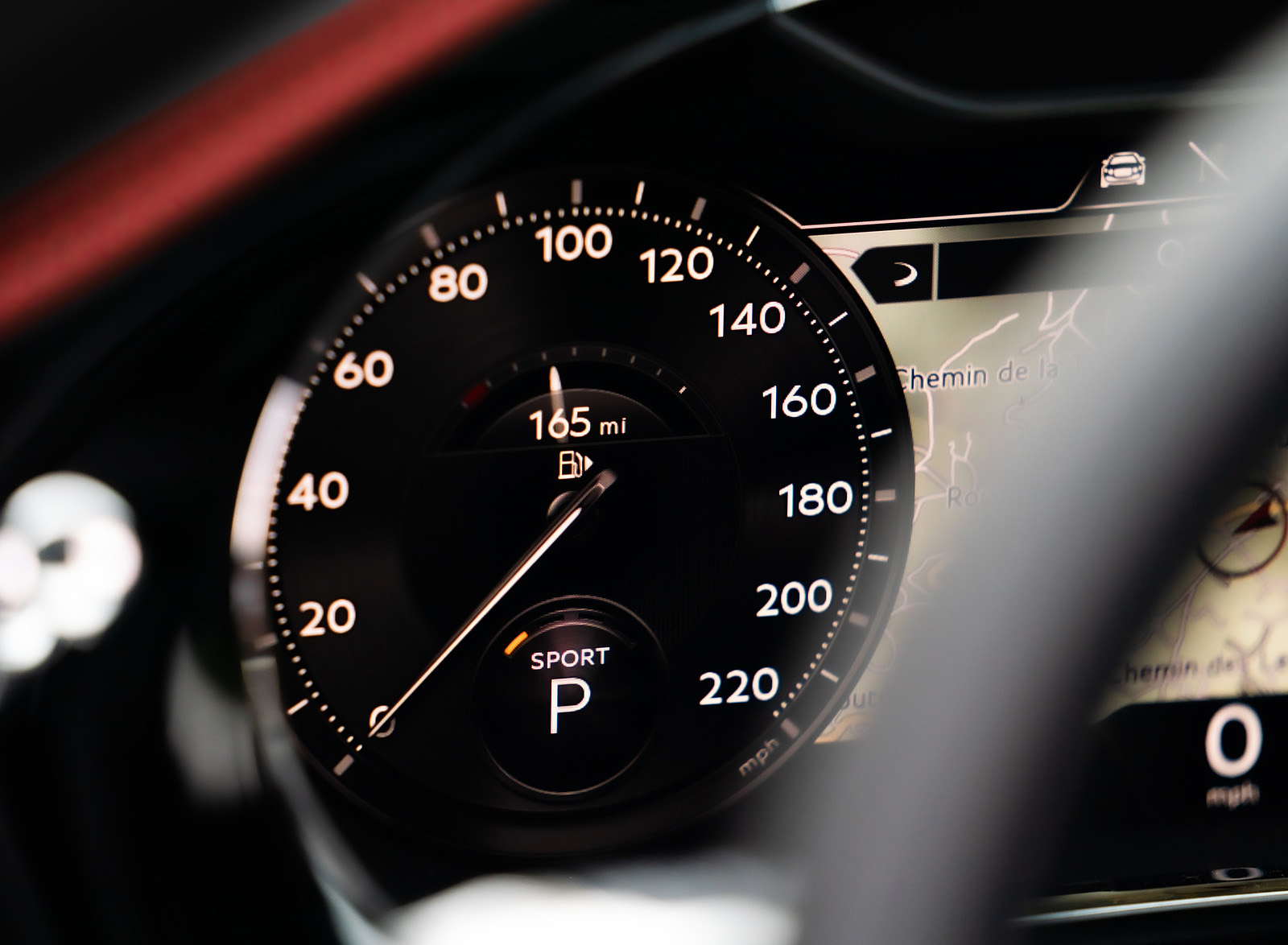 2023 Bentley Continental GTC S Digital Instrument Cluster Wallpapers (8)