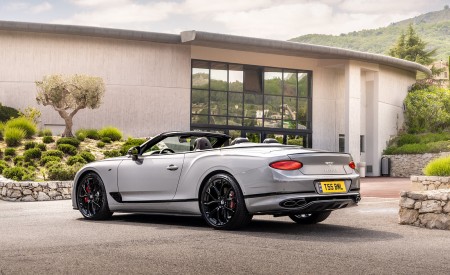 2023 Bentley Continental GTC S Rear Three-Quarter Wallpapers 450x275 (4)