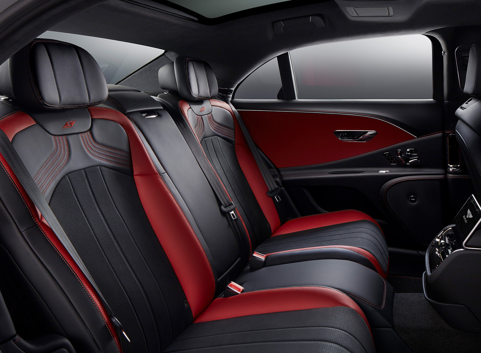 2023 Bentley Flying Spur S Interior Rear Seats Wallpapers (12)