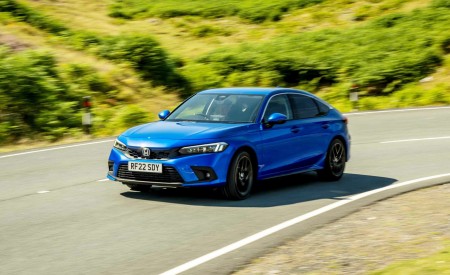2023 Honda Civic e:HEV (UK-Spec) Front Three-Quarter Wallpapers 450x275 (14)