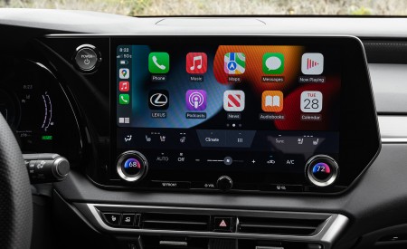 2023 Lexus RX 500h F SPORT DIRECT4 (Color: Sonic Copper) Central Console Wallpapers 450x275 (36)