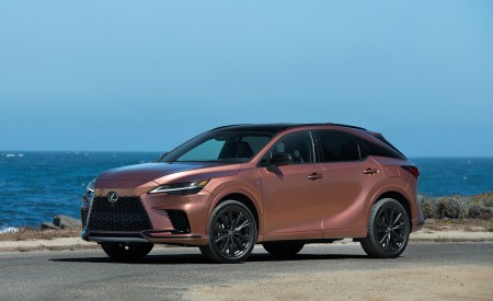 2023 Lexus RX 500h F SPORT DIRECT4 (Color: Sonic Copper) Front Three-Quarter Wallpapers 450x275 (17)