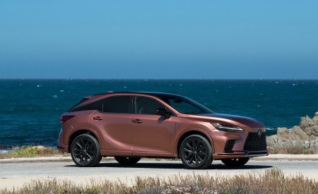 2023 Lexus RX 500h F SPORT DIRECT4 (Color: Sonic Copper) Front Three-Quarter Wallpapers 450x275 (18)