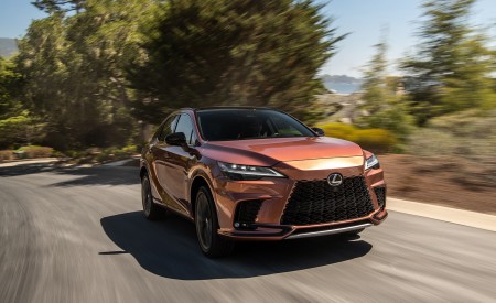 2023 Lexus RX 500h F SPORT DIRECT4 (Color: Sonic Copper) Front Three-Quarter Wallpapers 450x275 (13)