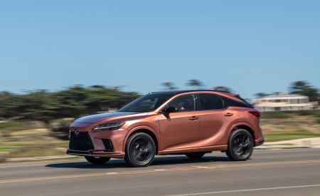 2023 Lexus RX 500h F SPORT DIRECT4 (Color: Sonic Copper) Front Three-Quarter Wallpapers 450x275 (11)