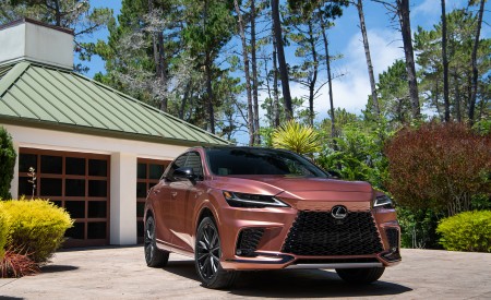 2023 Lexus RX 500h F SPORT DIRECT4 (Color: Sonic Copper) Front Wallpapers 450x275 (21)