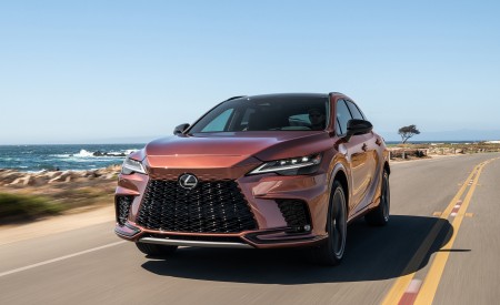2023 Lexus RX 500h F SPORT DIRECT4 (Color: Sonic Copper) Front Wallpapers 450x275 (10)