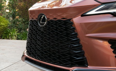 2023 Lexus RX 500h F SPORT DIRECT4 (Color: Sonic Copper) Grille Wallpapers 450x275 (26)