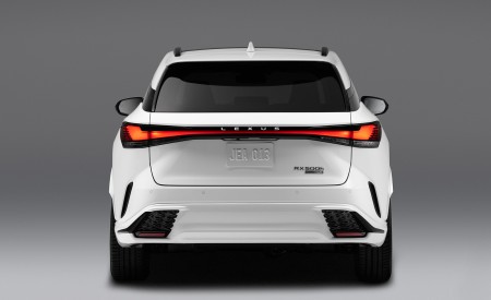 2023 Lexus RX 500h F SPORT Performance Rear Wallpapers 450x275 (53)