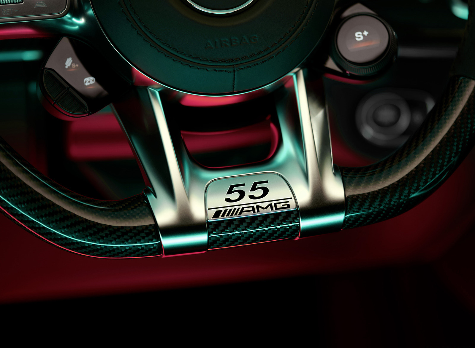2023 Mercedes-AMG GLE 63 S Edition 55 Interior Steering Wheel Wallpapers (5)