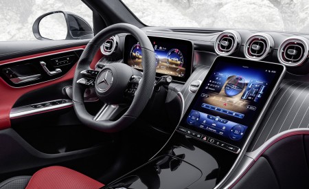 2023 Mercedes-Benz GLC Plug-in-Hybrid AMG Line MANUFAKTUR (Color: Diamond White Bright) Interior Wallpapers 450x275 (57)