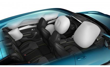 2023 Peugeot 408 PHEV (Color: Obsession Blue) Airbags Wallpapers 450x275 (86)