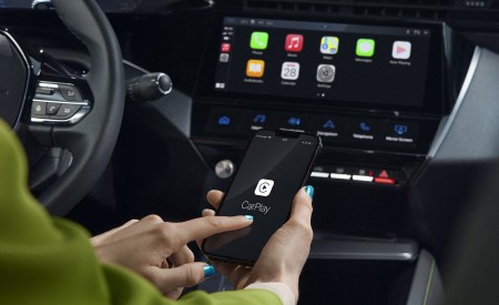 2023 Peugeot 408 PHEV (Color: Obsession Blue) Central Console Wallpapers  450x275 (64)