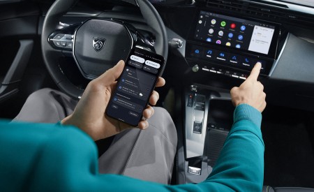 2023 Peugeot 408 PHEV (Color: Obsession Blue) Central Console Wallpapers  450x275 (65)