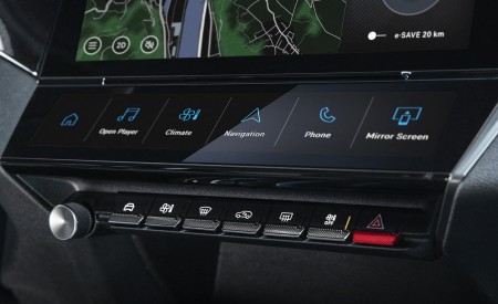 2023 Peugeot 408 PHEV (Color: Obsession Blue) Central Console Wallpapers 450x275 (66)