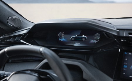 2023 Peugeot 408 PHEV (Color: Obsession Blue) Digital Instrument Cluster Wallpapers 450x275 (60)