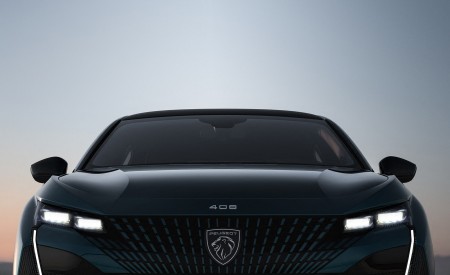 2023 Peugeot 408 PHEV (Color: Obsession Blue) Front Wallpapers 450x275 (29)