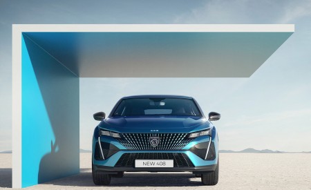 2023 Peugeot 408 PHEV (Color: Obsession Blue) Front Wallpapers 450x275 (22)