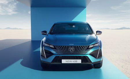 2023 Peugeot 408 PHEV (Color: Obsession Blue) Front Wallpapers 450x275 (15)