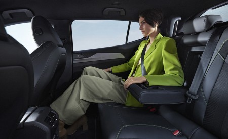 2023 Peugeot 408 PHEV (Color: Obsession Blue) Interior Rear Seats Wallpapers 450x275 (75)