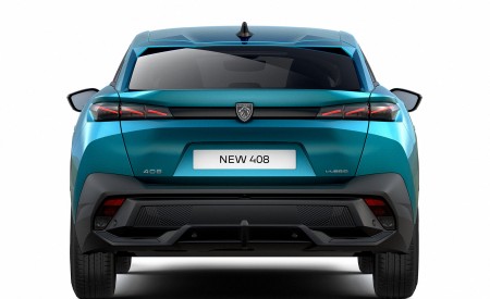 2023 Peugeot 408 PHEV (Color: Obsession Blue) Rear Wallpapers 450x275 (79)