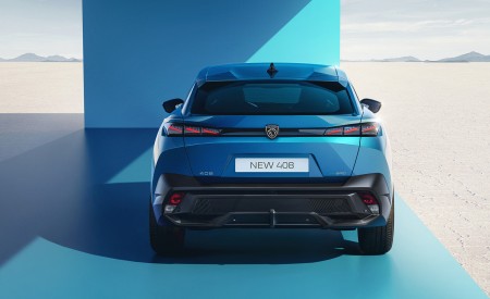 2023 Peugeot 408 PHEV (Color: Obsession Blue) Rear Wallpapers 450x275 (14)
