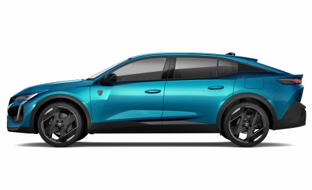2023 Peugeot 408 PHEV (Color: Obsession Blue) Side Wallpapers 450x275 (80)