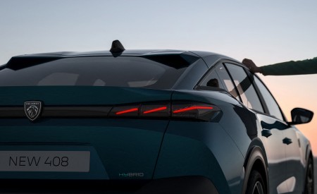 2023 Peugeot 408 PHEV (Color: Obsession Blue) Tail Light Wallpapers 450x275 (42)