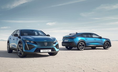 2023 Peugeot 408 PHEV (Color: Obsession Blue) Wallpapers 450x275 (4)