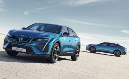 2023 Peugeot 408 PHEV (Color: Obsession Blue) Wallpapers 450x275 (2)