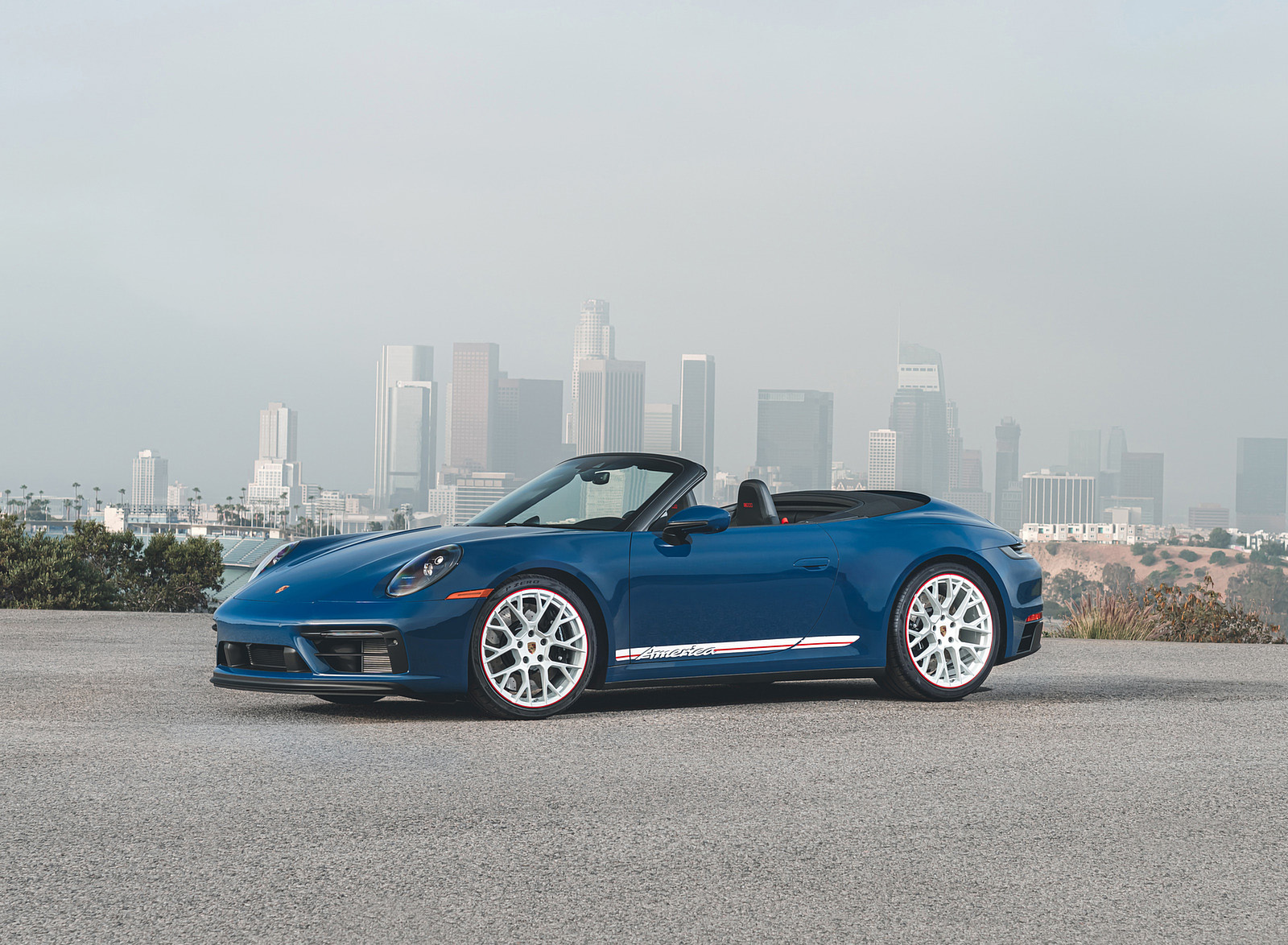 2023 Porsche 911 Carrera GTS Cabriolet America Front Three-Quarter Wallpapers (1)