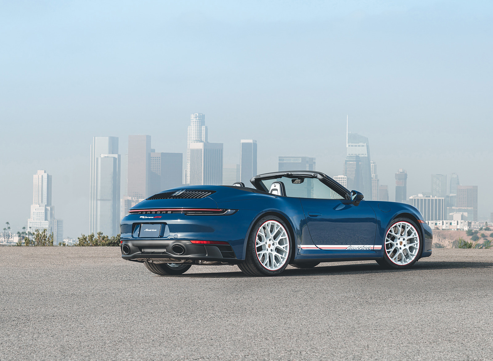 2023 Porsche 911 Carrera GTS Cabriolet America Rear Three-Quarter Wallpapers (2)